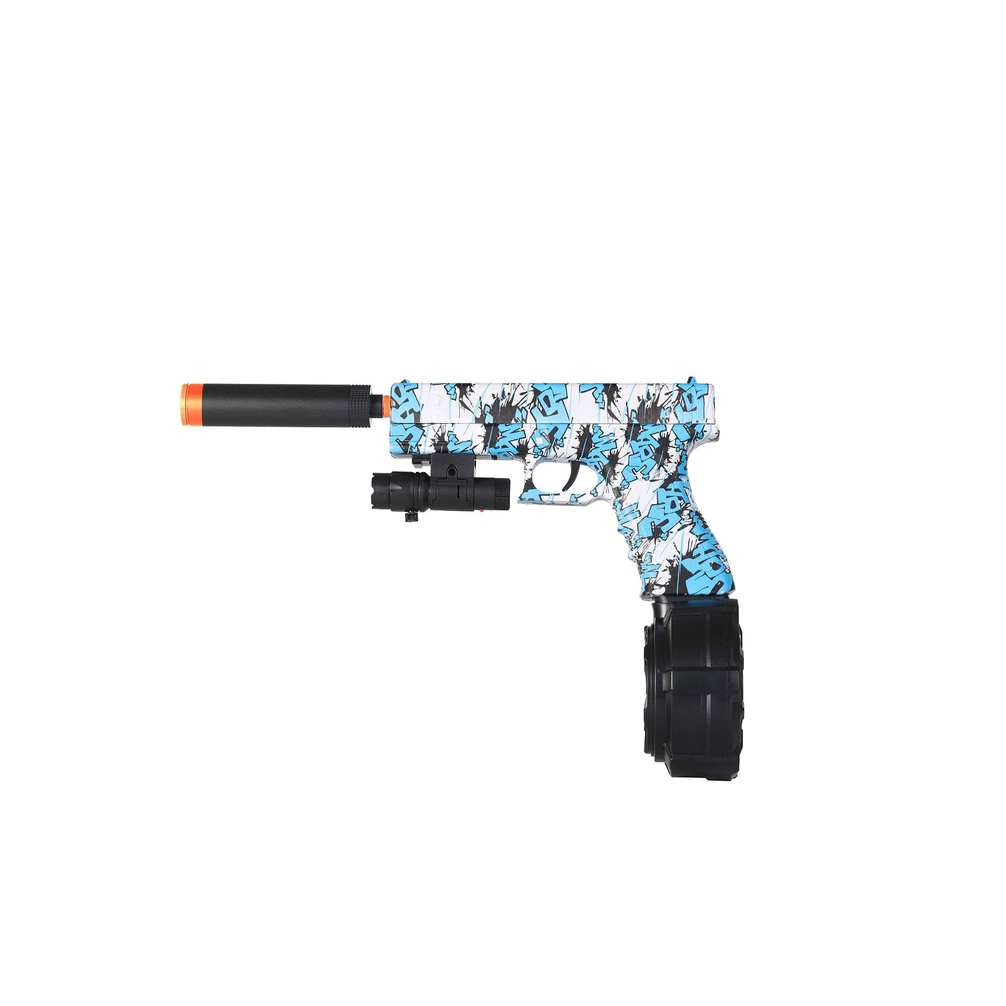 Gleetoy Pistola Glock Eléctrica Pistola Blaster de Gel (Azul)