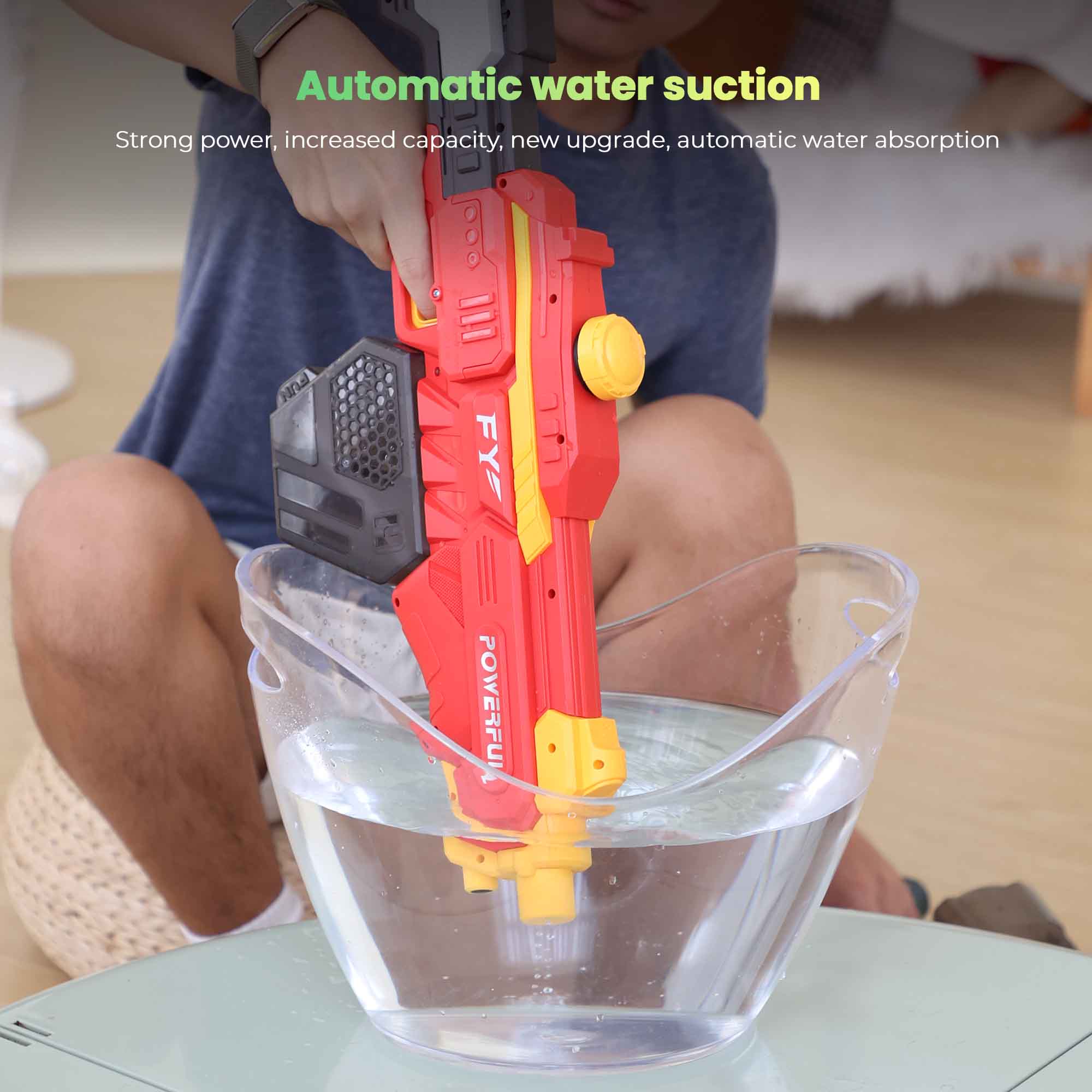 Gleetoy Super Power 2 Electric Water Gun (680ml)