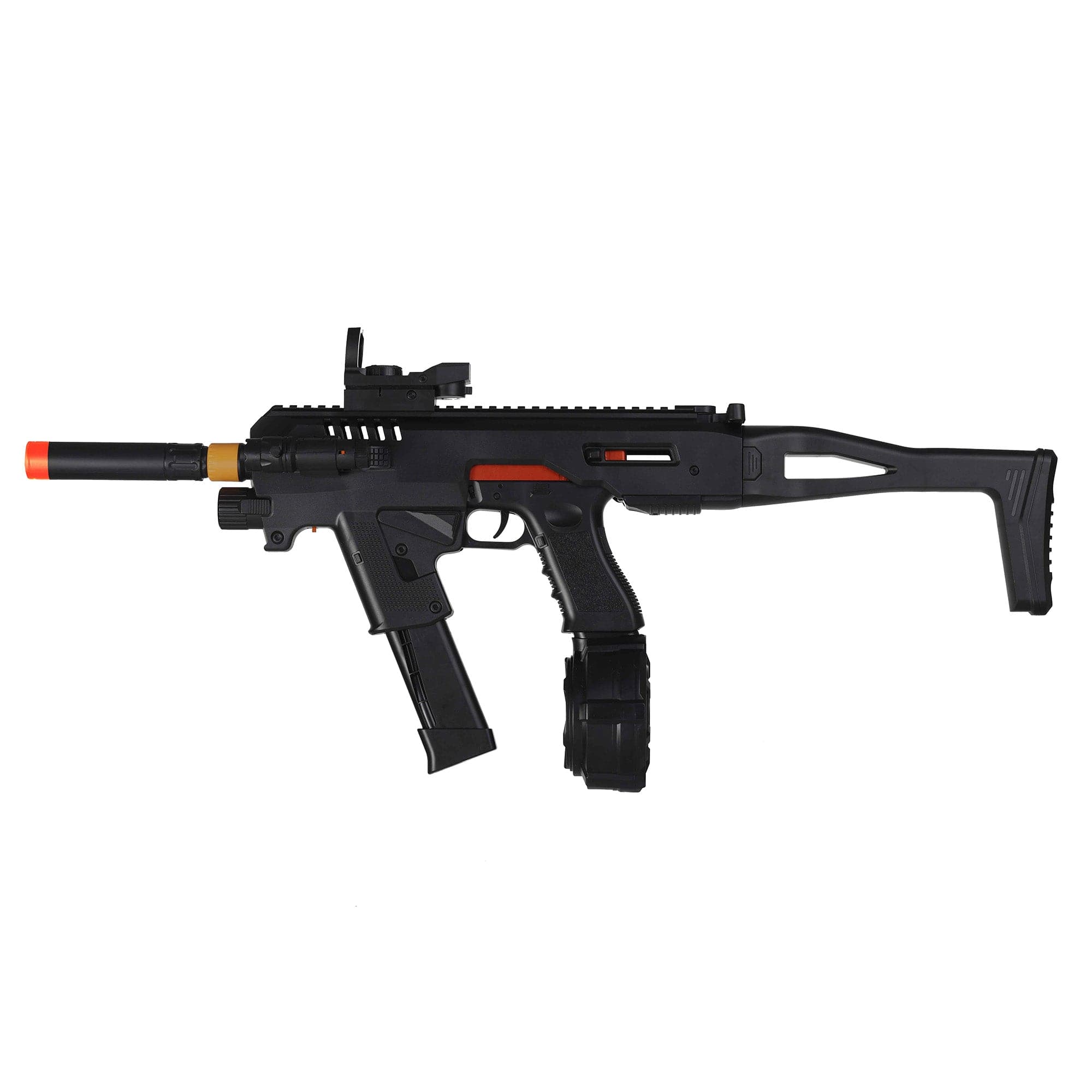 Gleetoy Electric Glock Carbine Conversion Kit Gel Blaster (Black)