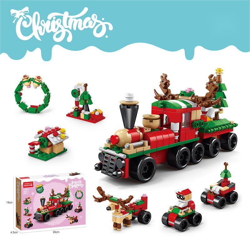 Gleetoy Christmas Building Blocks Playset (270 Pcs ~ 1235 Pcs)